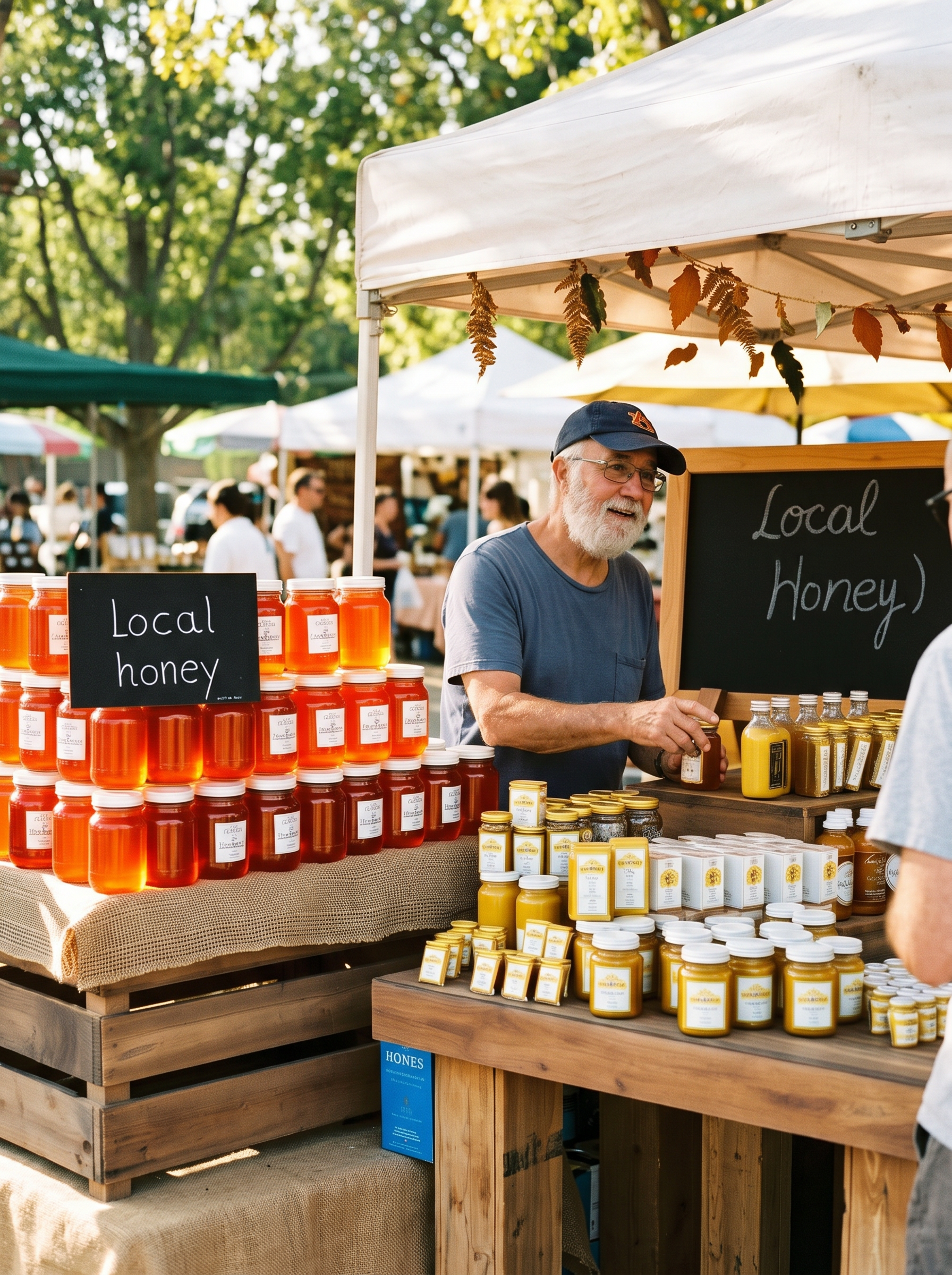 Nampa Farmers Market Booth